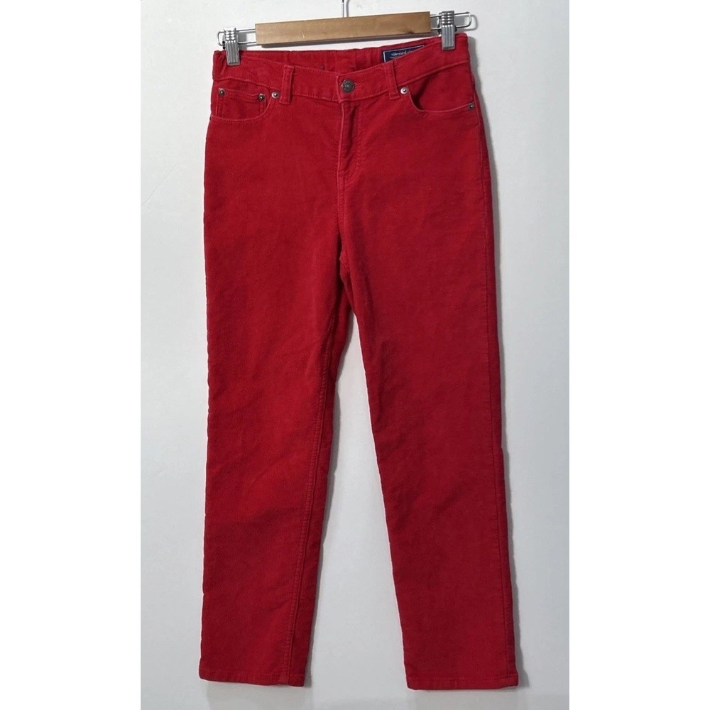 Vineyard Vines Boys Corduroy Classic Fit Club Chino Pants Size‎ 12 Adj Waist EC
